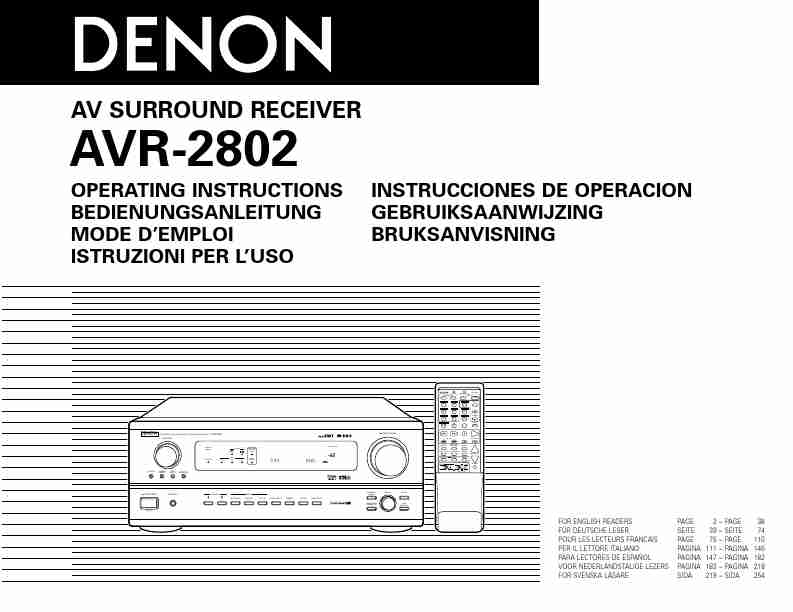 Denon Stereo System AVR-2802-page_pdf